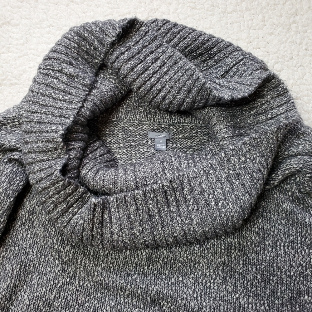 NWOT Aerie Cropped Cowlneck Turtleneck Sweater Size M - Picture 4 of 11
